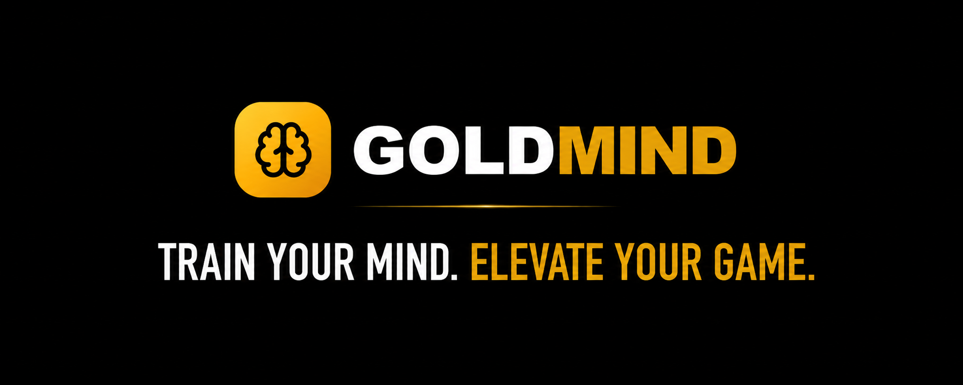 GoldMind — Train Your Mind. Elevate Your Game.